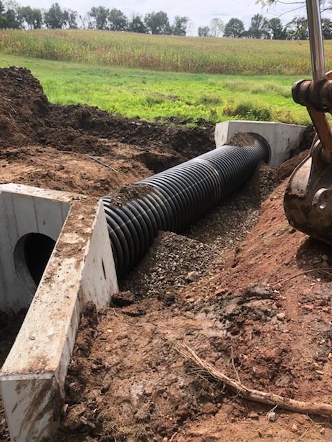 Custom Headwalls for Driveway Crossing